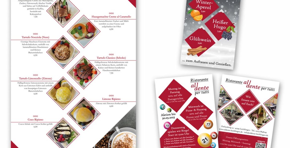 Printmedien Ristorante al dente per tutti