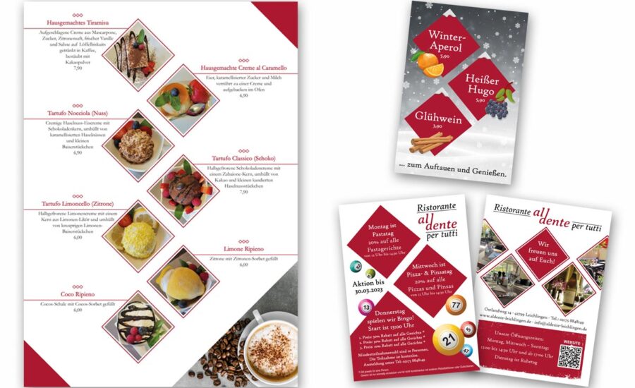 Printmedien Ristorante al dente per tutti