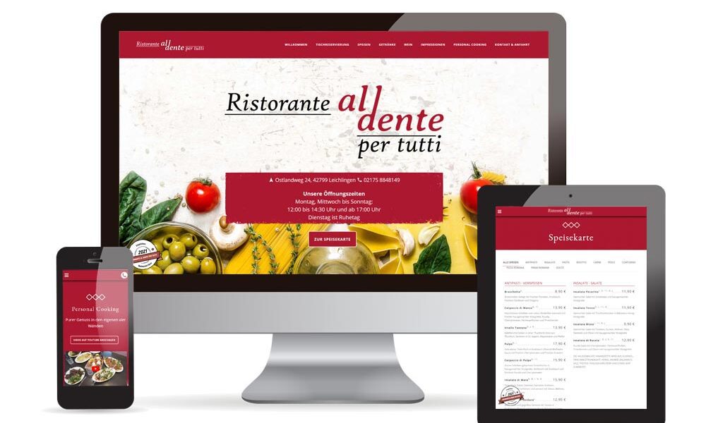 Ristorante al dente per tutti