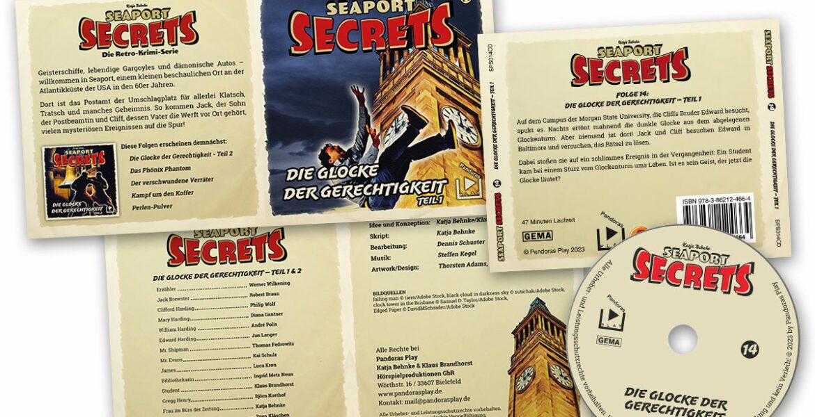 Seaport Secrets - Printmediengestaltung