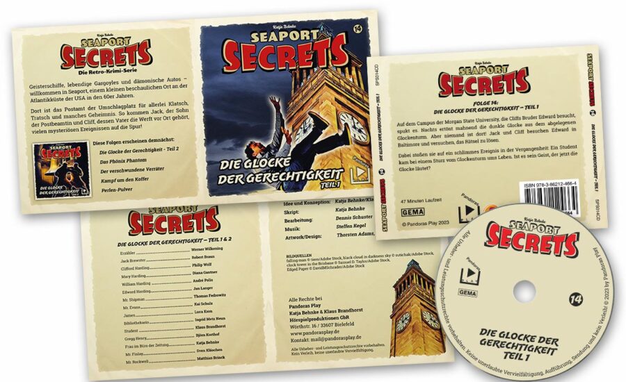 Seaport Secrets - Printmediengestaltung