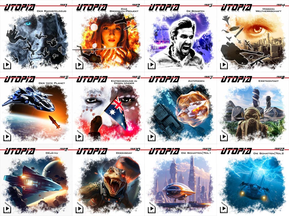 CD Covergestaltung UTOPIA CD Covergestaltung