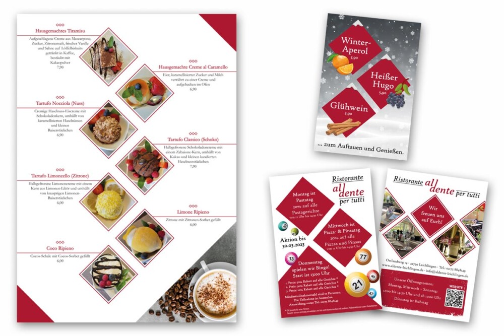 Printmedien Printmedien Ristorante al dente per tutti